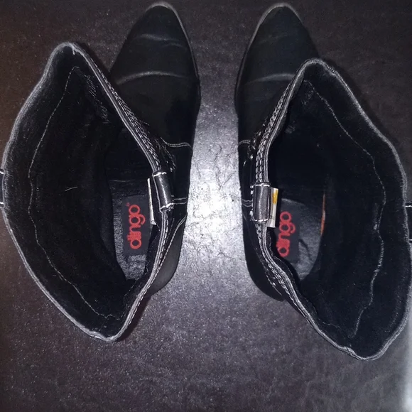 Dingo Rhinestone Low Rise Cowboy Boots - Picture 7 of 14